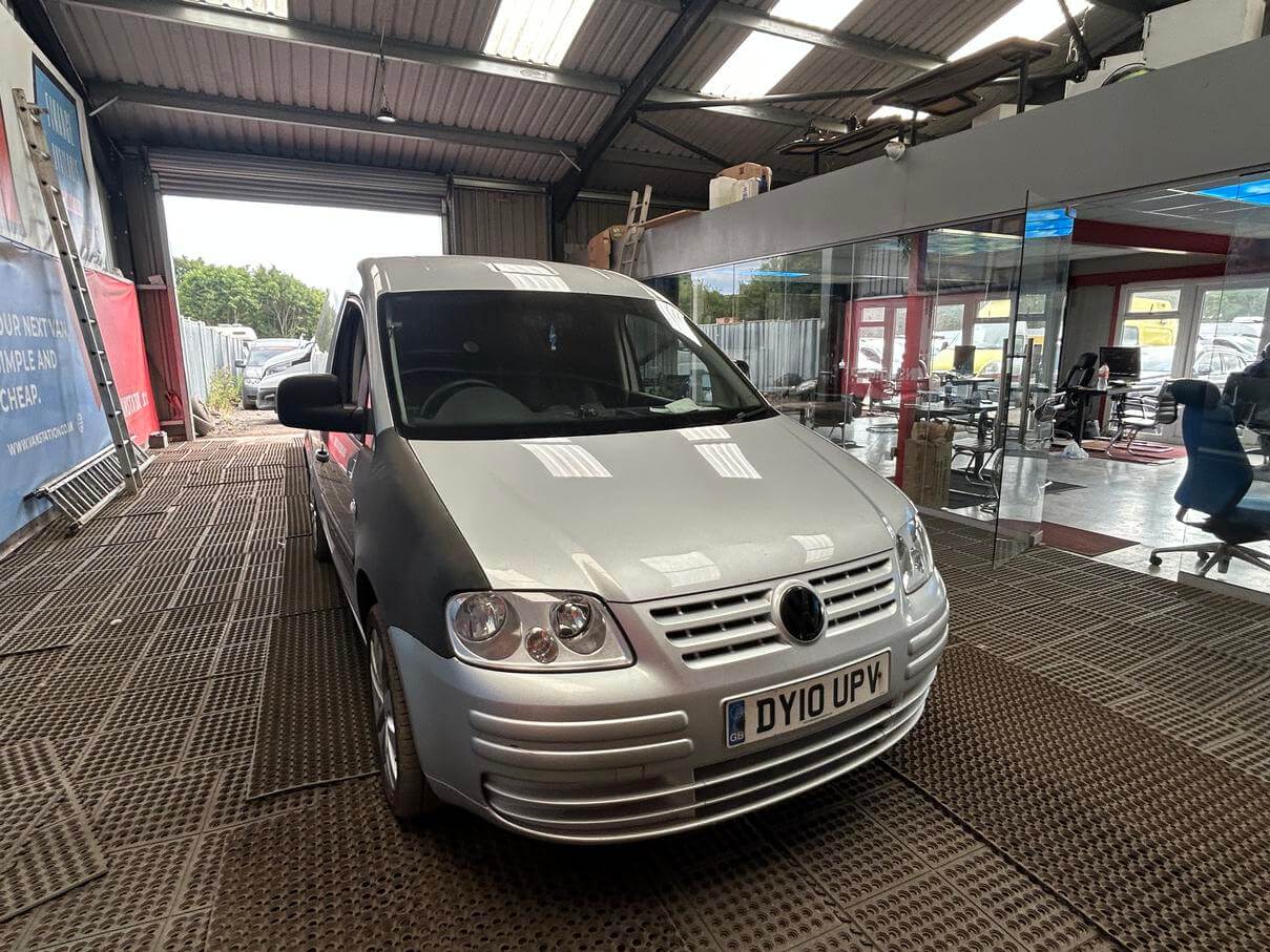 2010 Volkswagen Caddy C20 1.9 Tdi 104 silver alloys long mot No Vat bargain