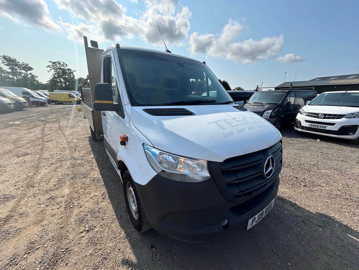 2019 Mercedes Sprinter 314 2.2 Cdi automatic flat bed drop side tail lift No Vat