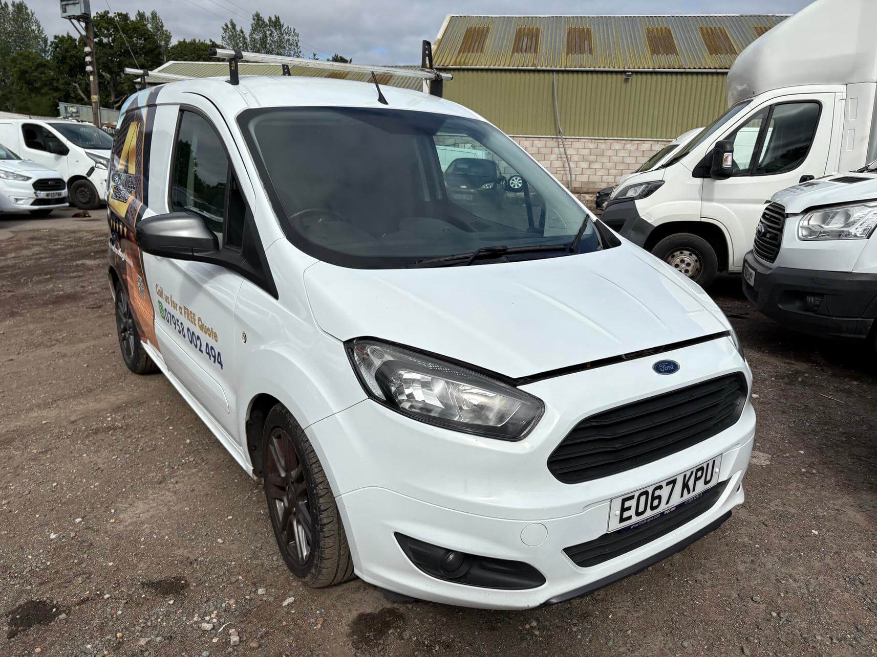67 Ford Transit Courier Connect Sport 1.5 Tdci Engine Knocking Euro 6 No Vat