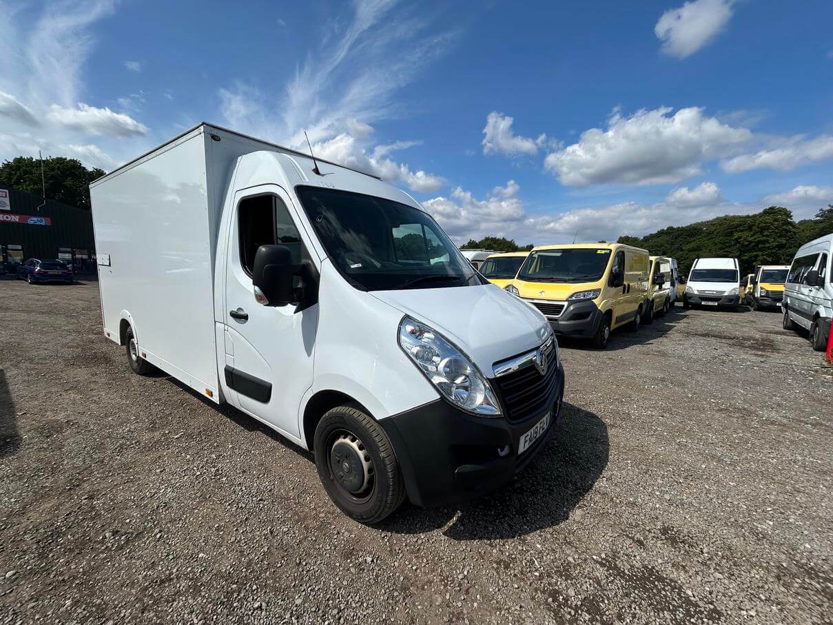 2019 Vauxhall Movano L3H2 F3500 Cdti Bi-T Euro 6 Luton low loader box van No Vat