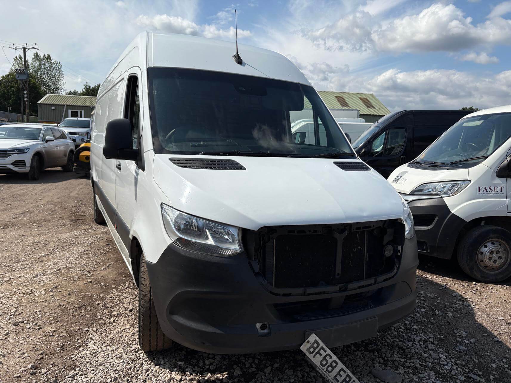 68 plate Mercedes Sprinter 314 2.2 Cdi Lwb needs turbo repair Euro 6 No Vat
