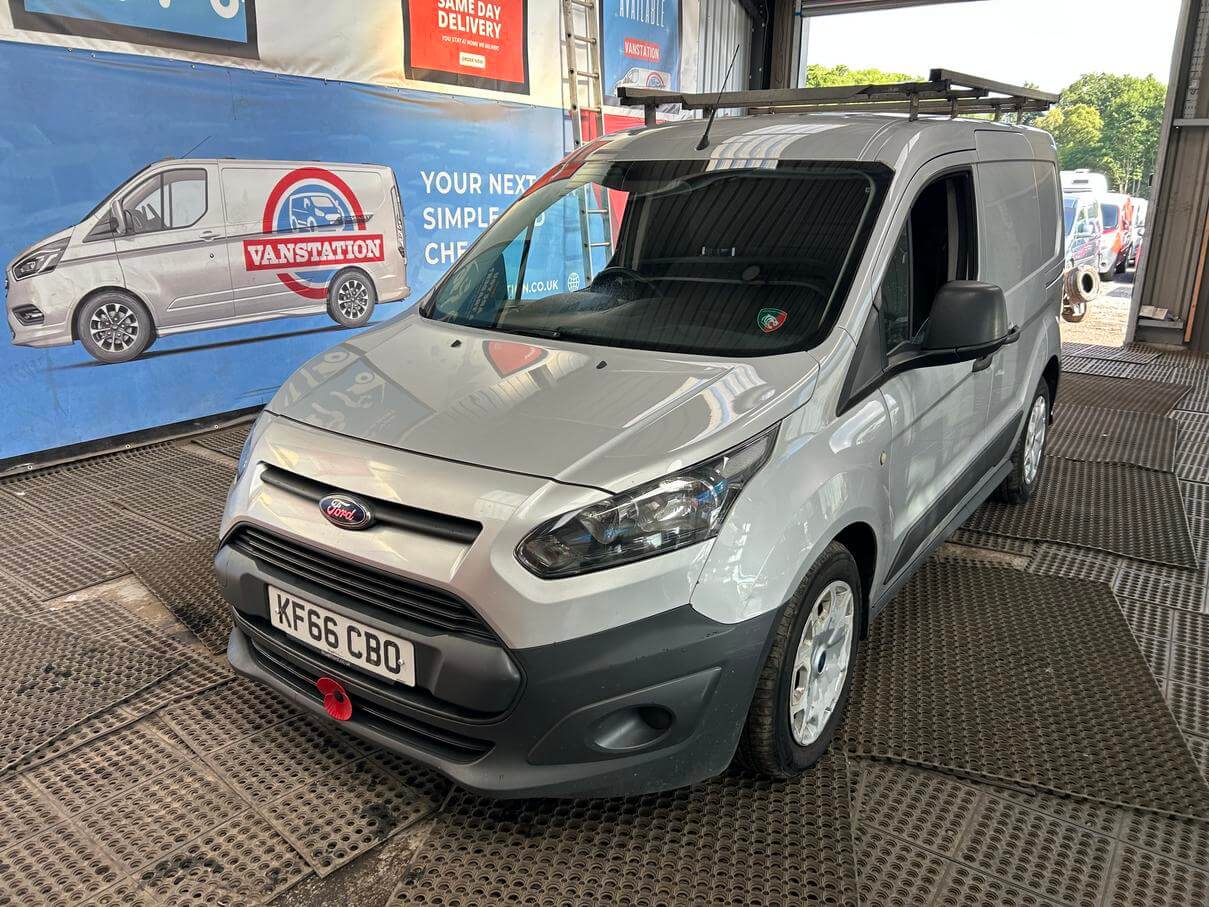 66 Plate Ford Transit Connect ulez compliant 1.6tdci moted silver No Vat bargain