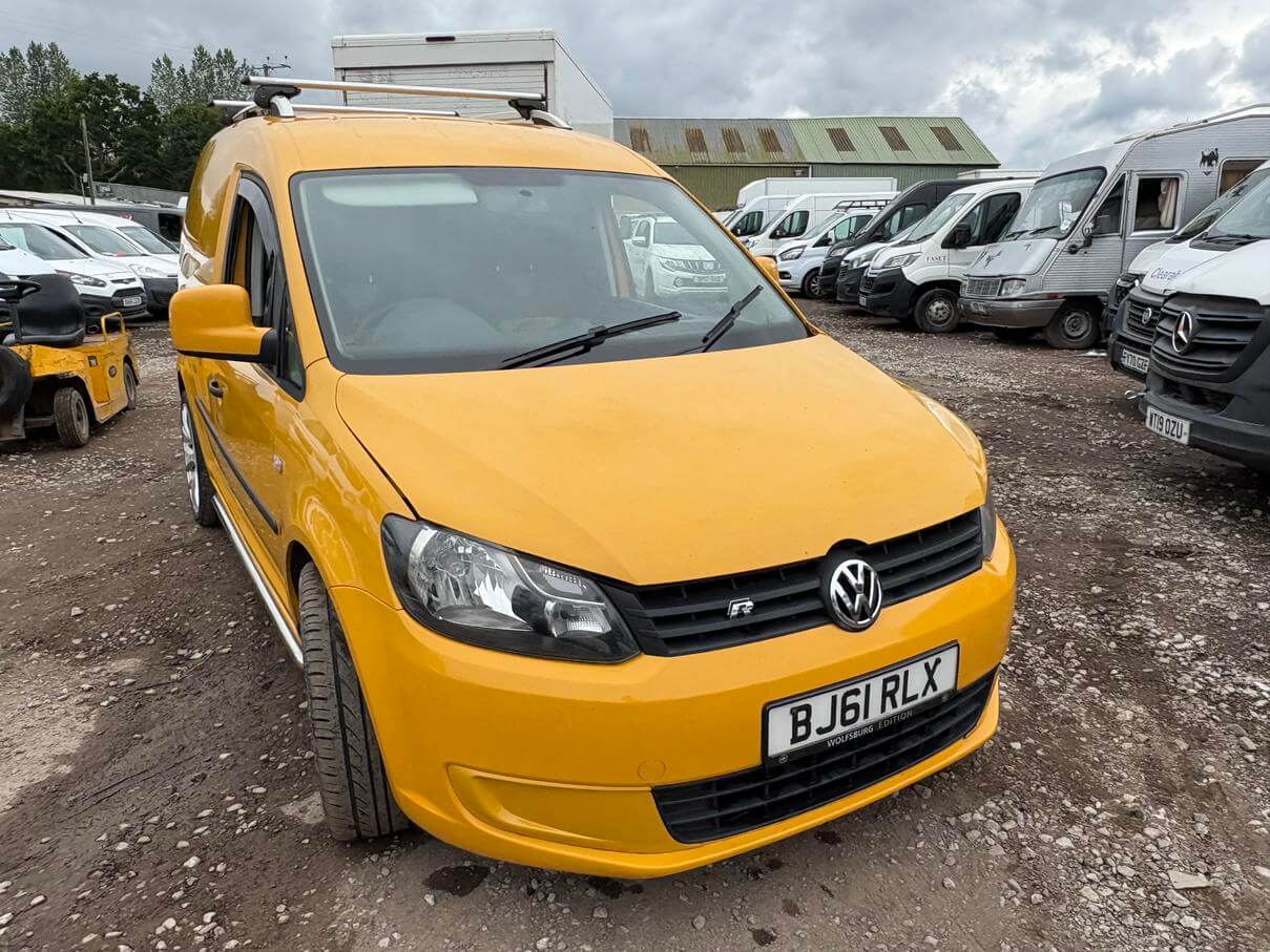 61 plate Volkswagen Caddy alloys modified 1.6 needs fuel pump replacement No Vat