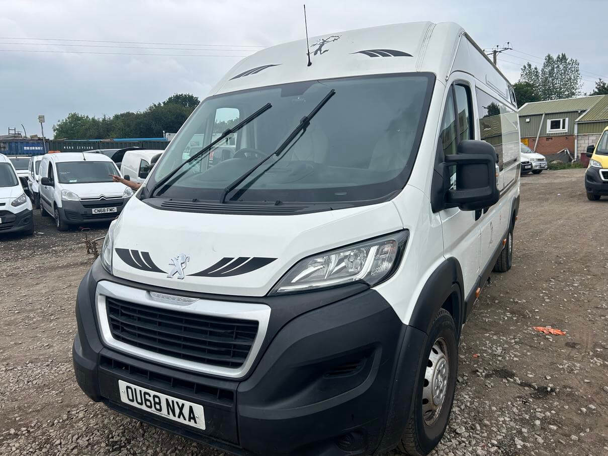 68 Plate Peugeot Boxer L4H2 2.0 Hdi proffesional camper conversion none runner