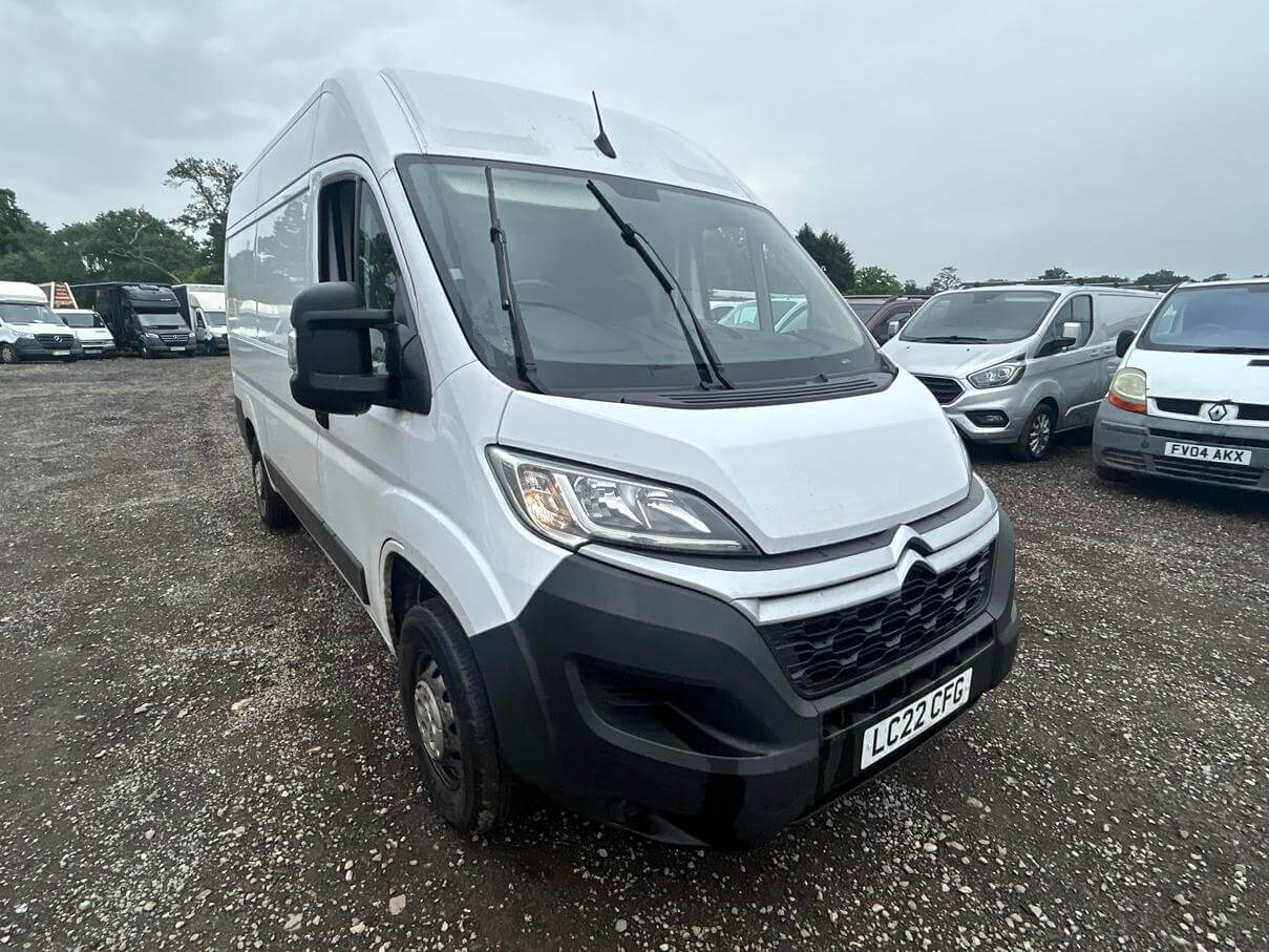 22 Plate Citroen Relay boxer 35 L2H2 Enterprise Blue 2.2 Hdi S/S Euro 6 Vat Inc