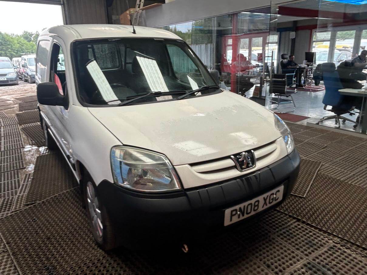 2008 Peugeot Partner Berlingo 1.6 hdi long mot small van excellent runner No Vat