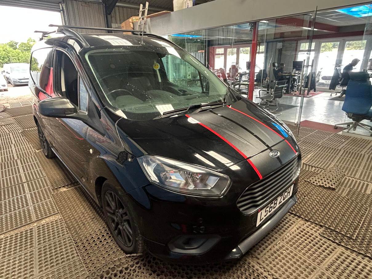 68 Plate Ford Transit Courier Sport 1.5 Tdci needs turbo top spec Euro 6 No Vat