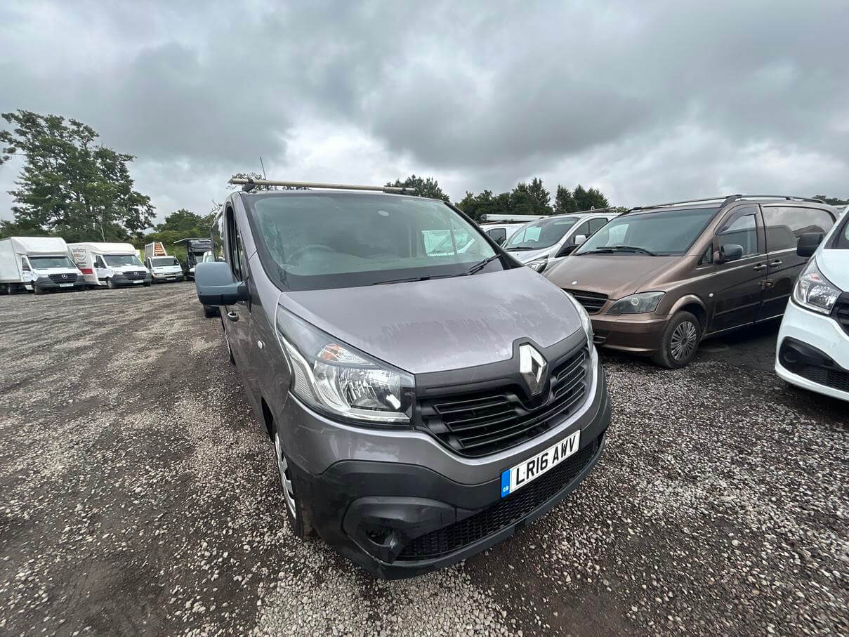 2016 Renault Trafic Vivaro Ll29 Business 1.6Dci lwb grey excellent runner No Vat