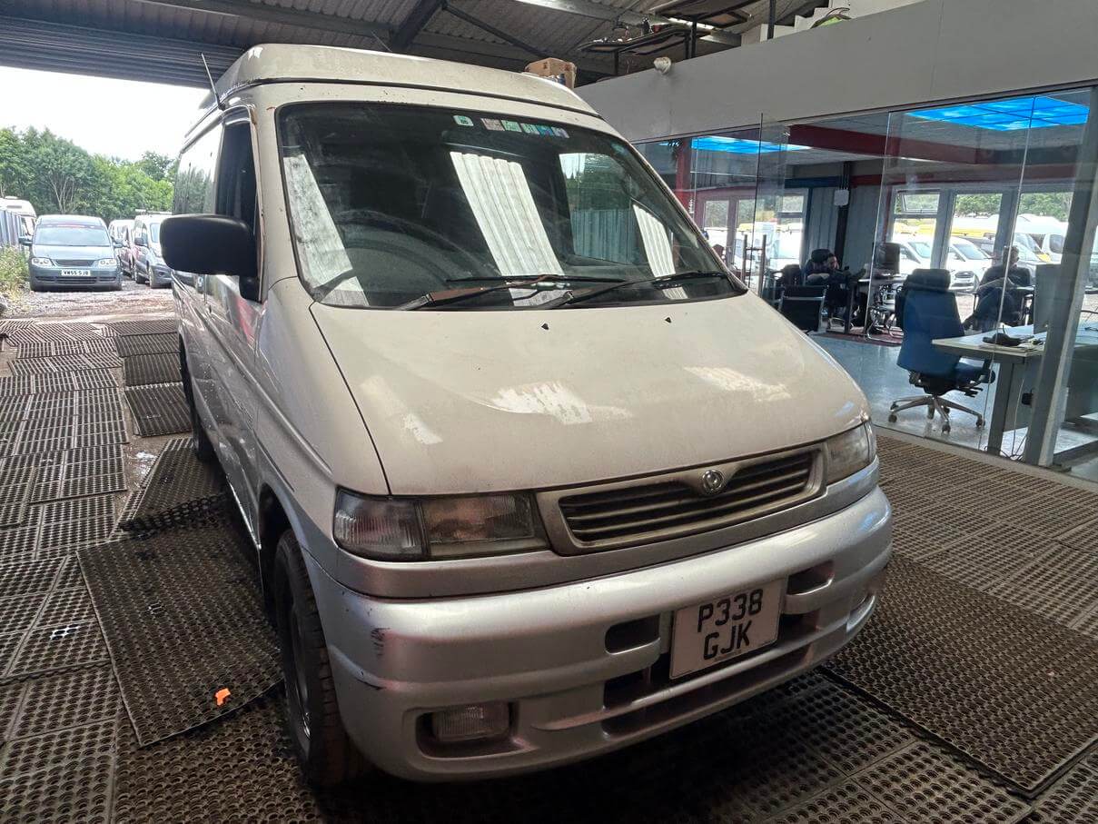 1997 MAZDA BONGO FRIENDEE CAMPER POP TOP ROOF STARTS DRIVES HEAD GADKET ISSUES
