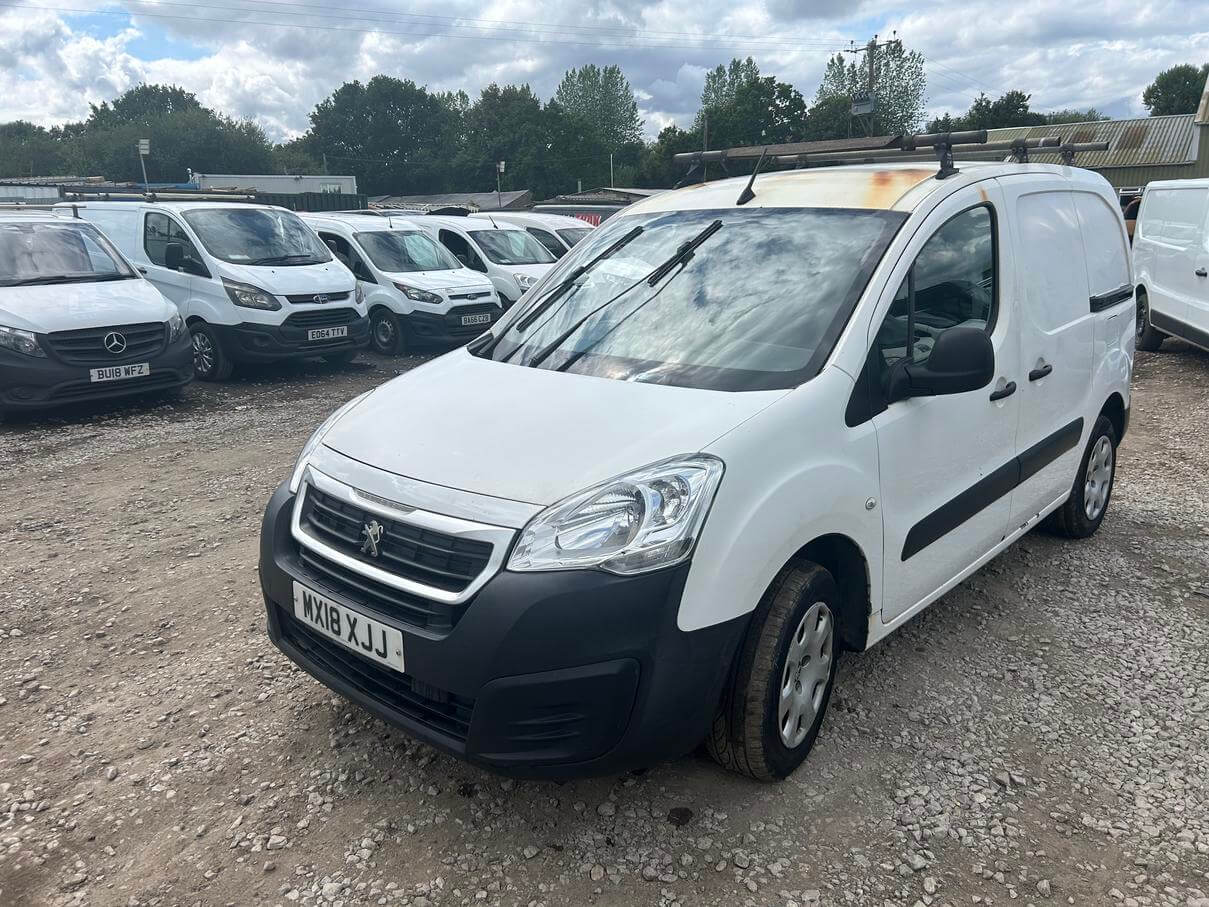 2018 Peugeot Partner 1.6 Hdi starts runs needs engine repair Euro 6 No Vat