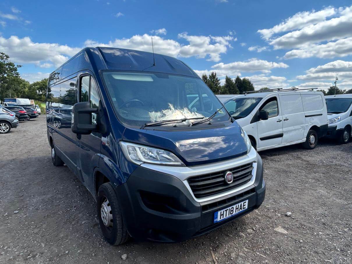 2018 Fiat Ducato 35 2.3 Multijet 126k miles Lwb high top  Euro 6 Vat Inclusive