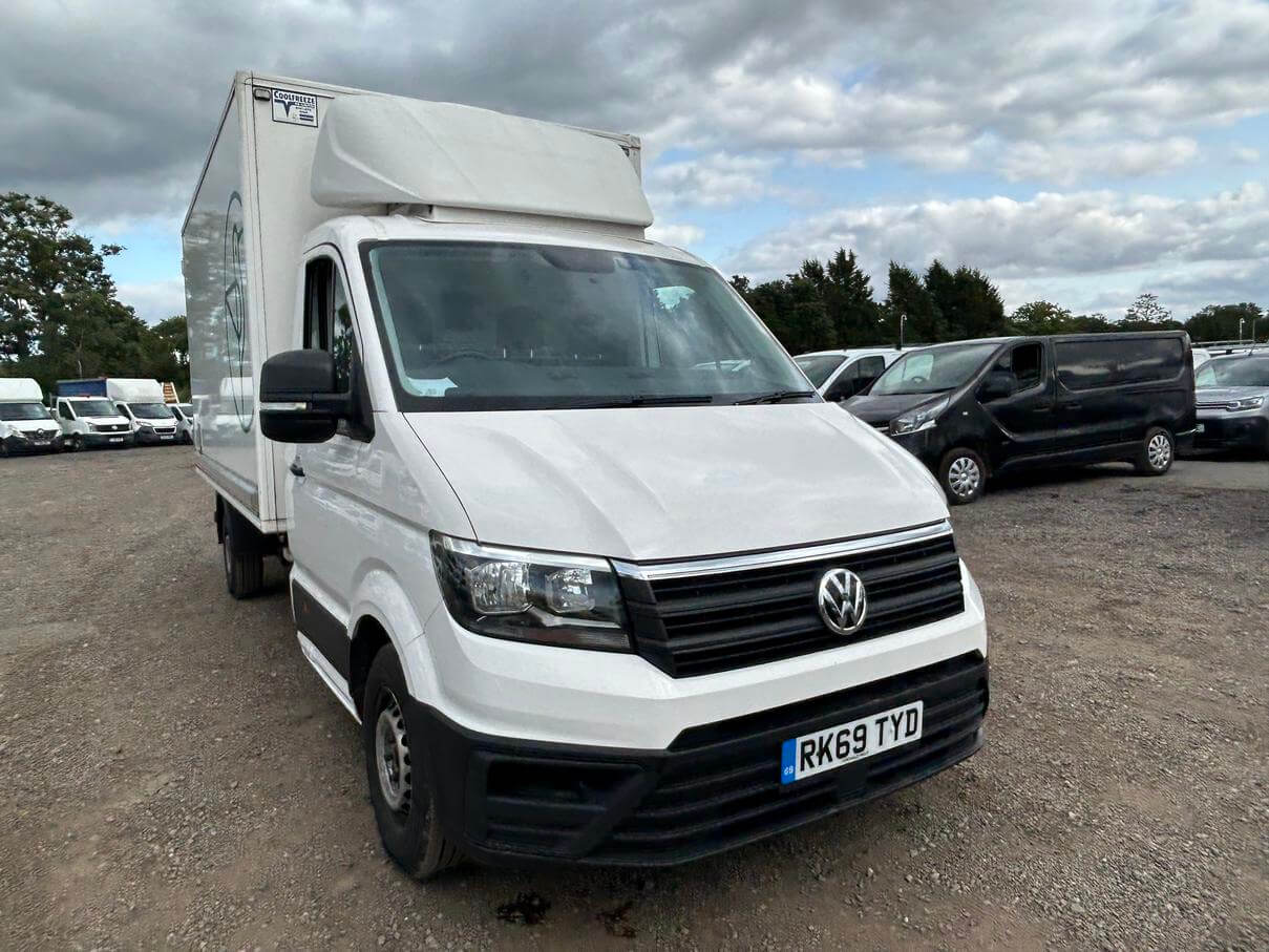 69 Plate Volkswagen Crafter 2.0 Tdi 107k Automatic fridge Luton  chassis Vat Inc