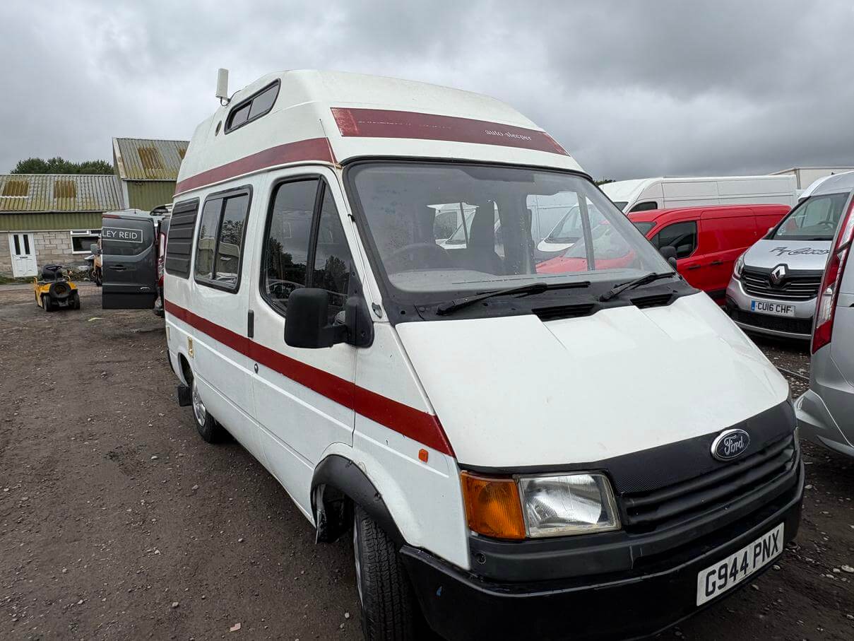1990 Ford Transit Bonus Auto sleeper flair starts runs needs easy repair 68k