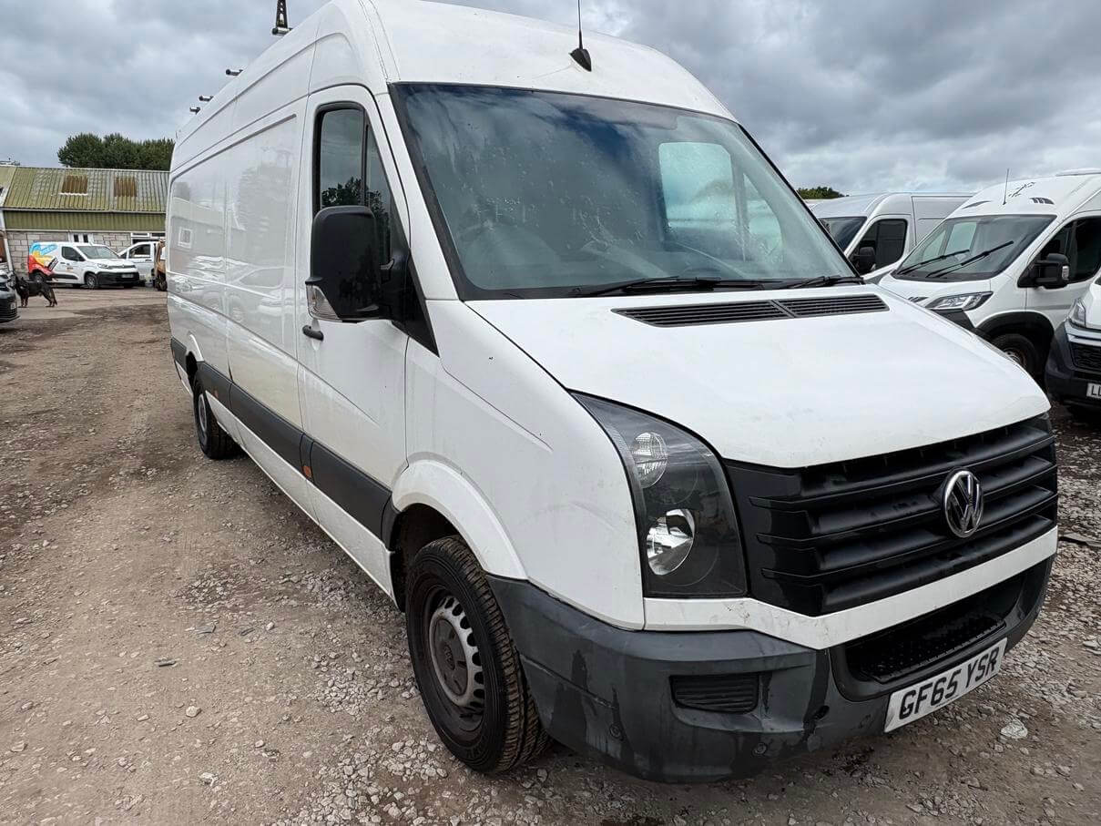 65 Plate Volkswagen Crafter Cr35 2.0 Tdi Lwb none runner timing issues No Vat