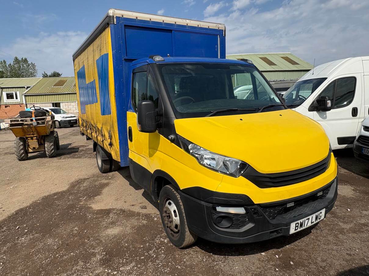 2017 Iveco Daily 35C14 twin wheeler curtain sider Luton none runner Euro6 No Vat