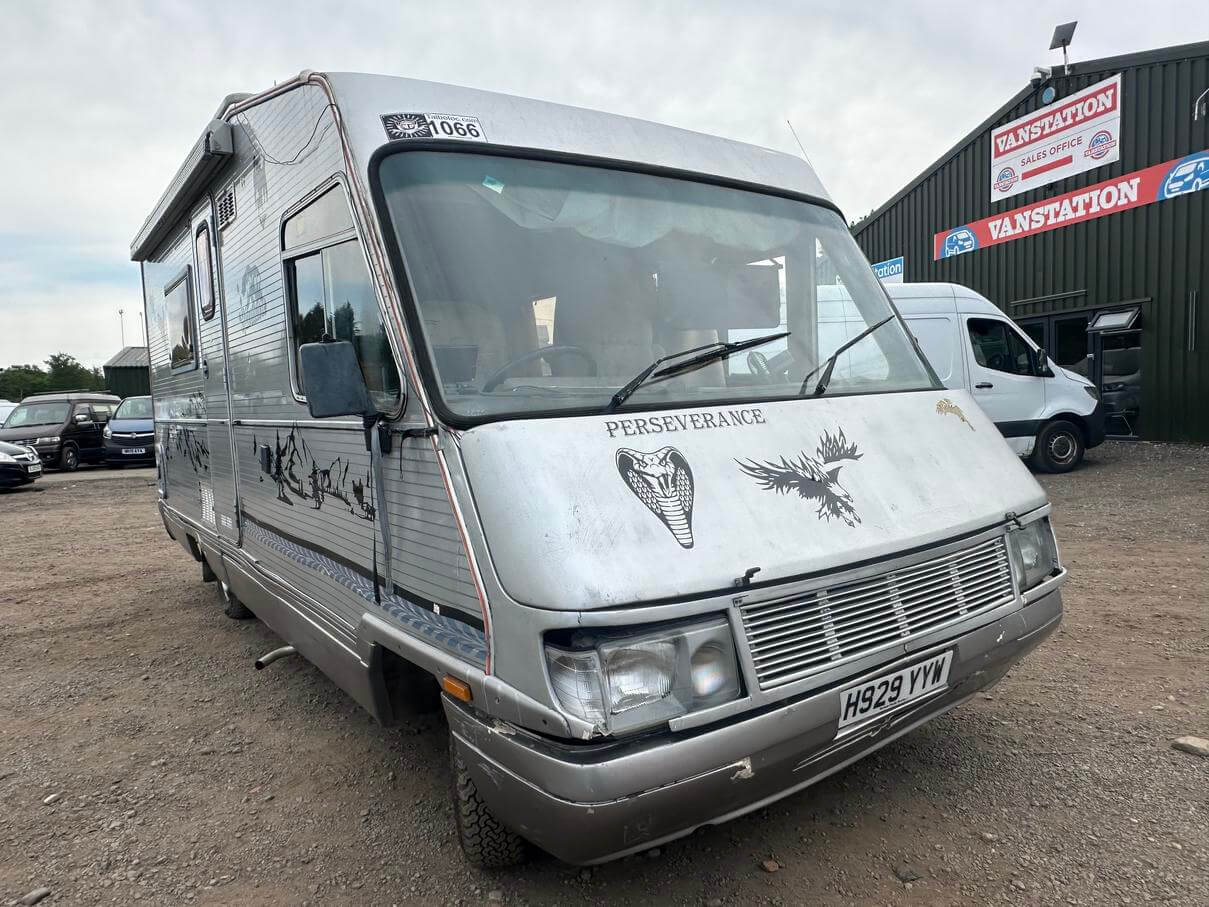 1990 Talbot Express 2.0petrol camper Motorhome starts runs needs head gasket 52k