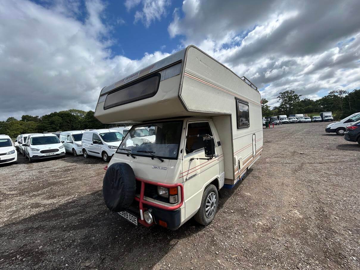 1988 Mitsubishi dethleffs globetrotter camper Motorhome left hand drive new mot