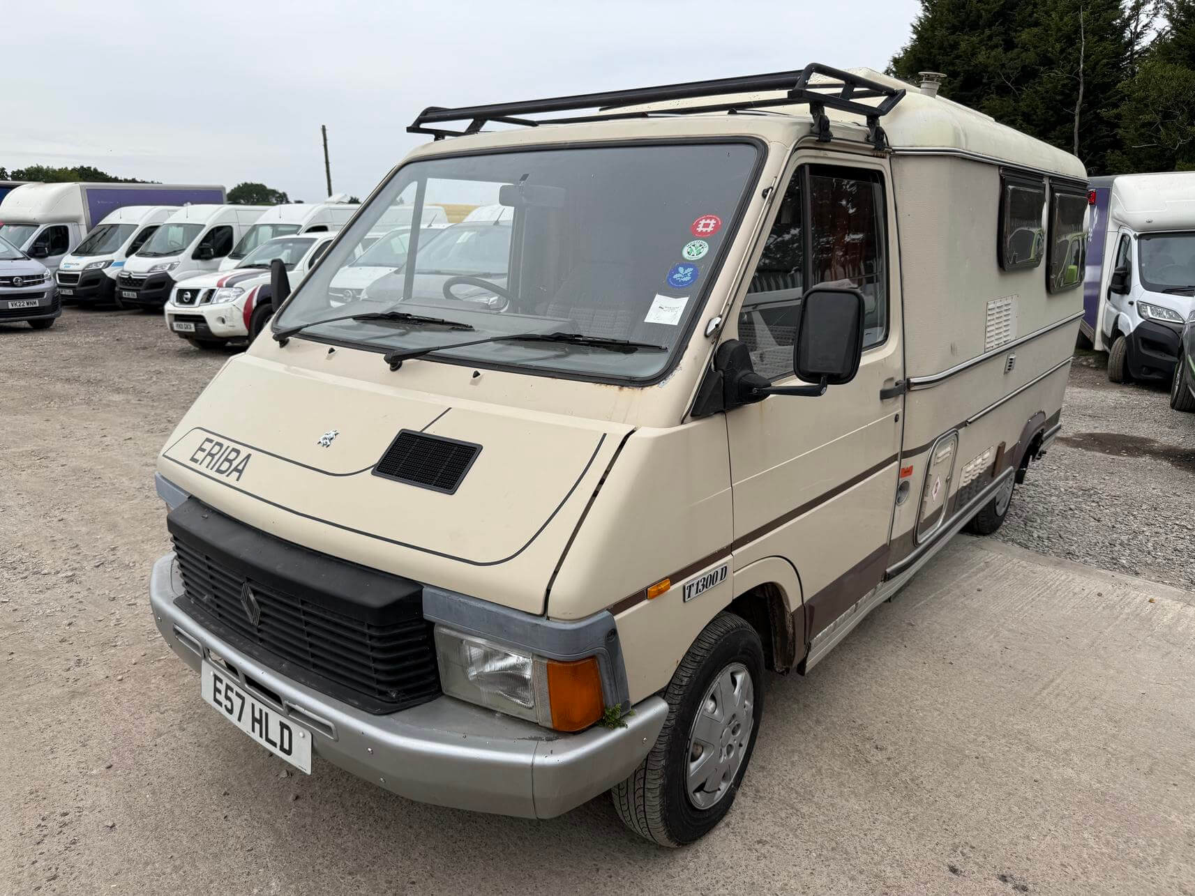 1988 Renault Trafic Camper Motorhome 2.0 diesel starts runs needs breaks 98k