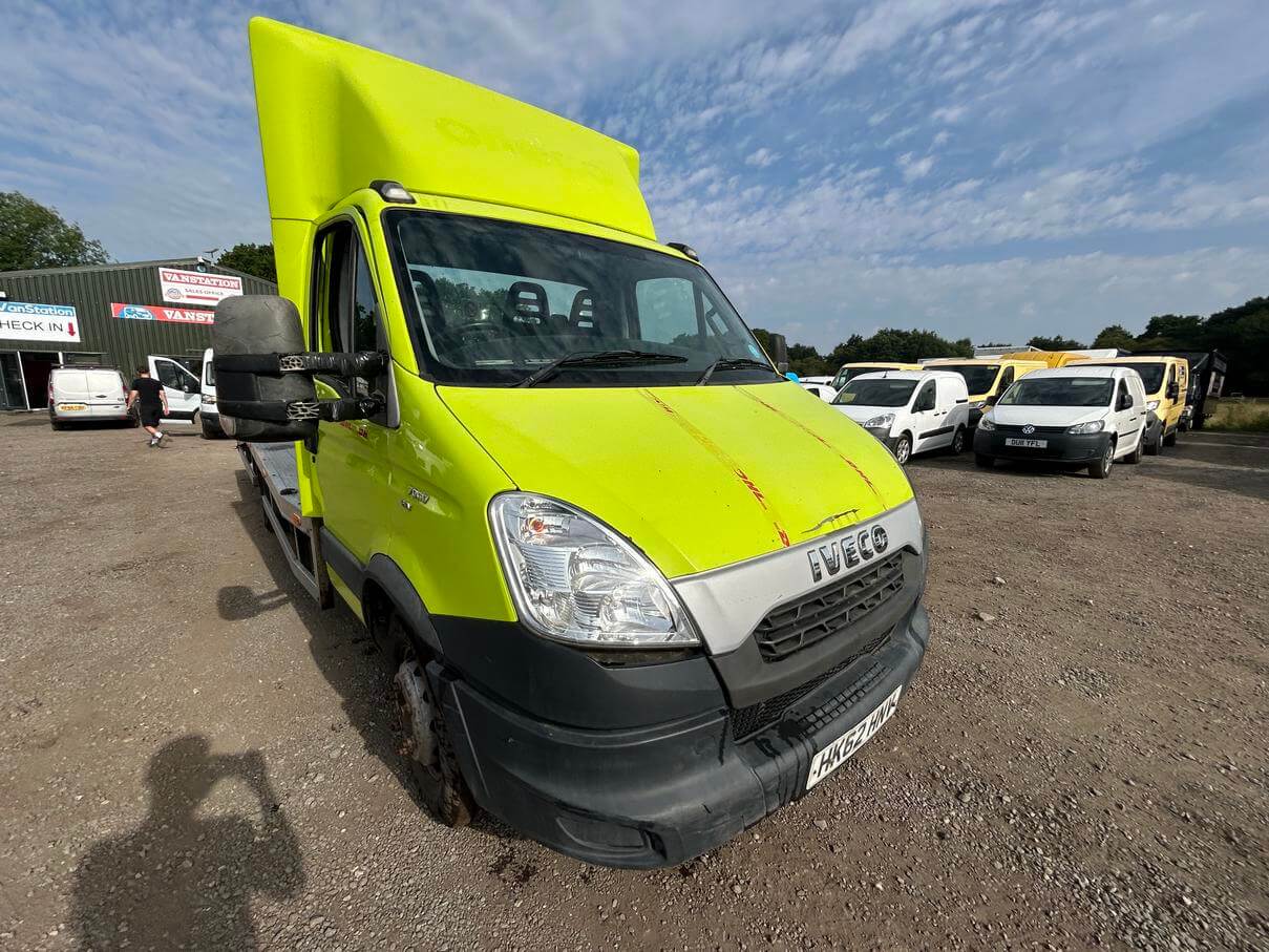62 Plate Iveco Daily 3.0 hdi 6 Speed 3.5 Ton down rated ready to work 21ft bed