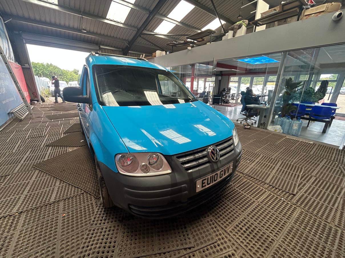 2010 Volkswagen Caddy C20+ 2.0 Sdi long mot excellent runner blue No Vat bargain