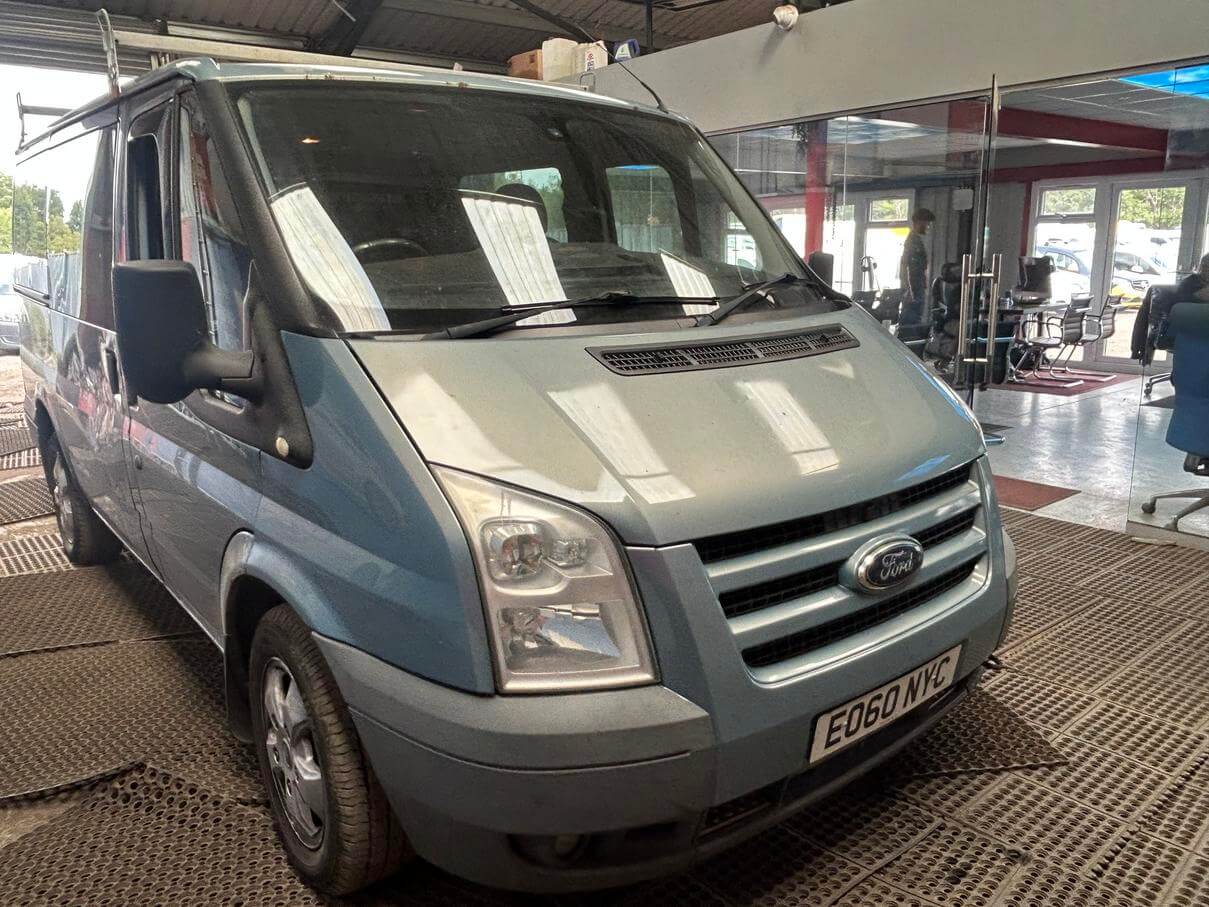 60 Plate Ford Tourneo Transit crew cab 2.2 TDCI 115 T280  Limited fresh mot NoVat