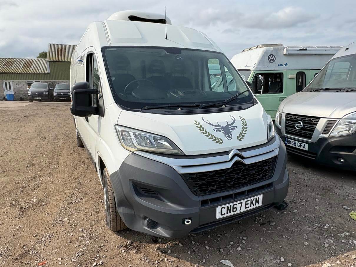 67 Plate Citroen Relay fridge van starts runs needs head gasket 69k miles NoVat
