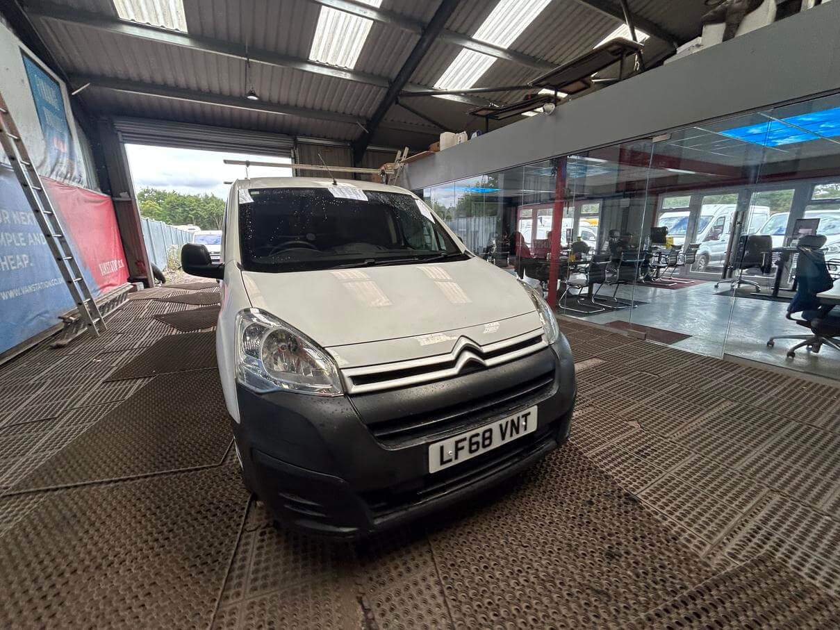 68 Plate Citroen Berlingo Partner 625 Blue 1.6 Hdi 12 Months Mot No Vat Bargain