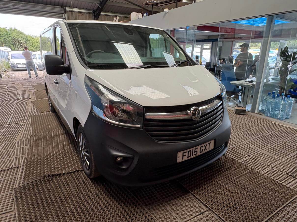 2015 Vauxhall Vivaro Trafic 1.6Cdti Lwb Dog Walking Transport Van No Vat Bargain