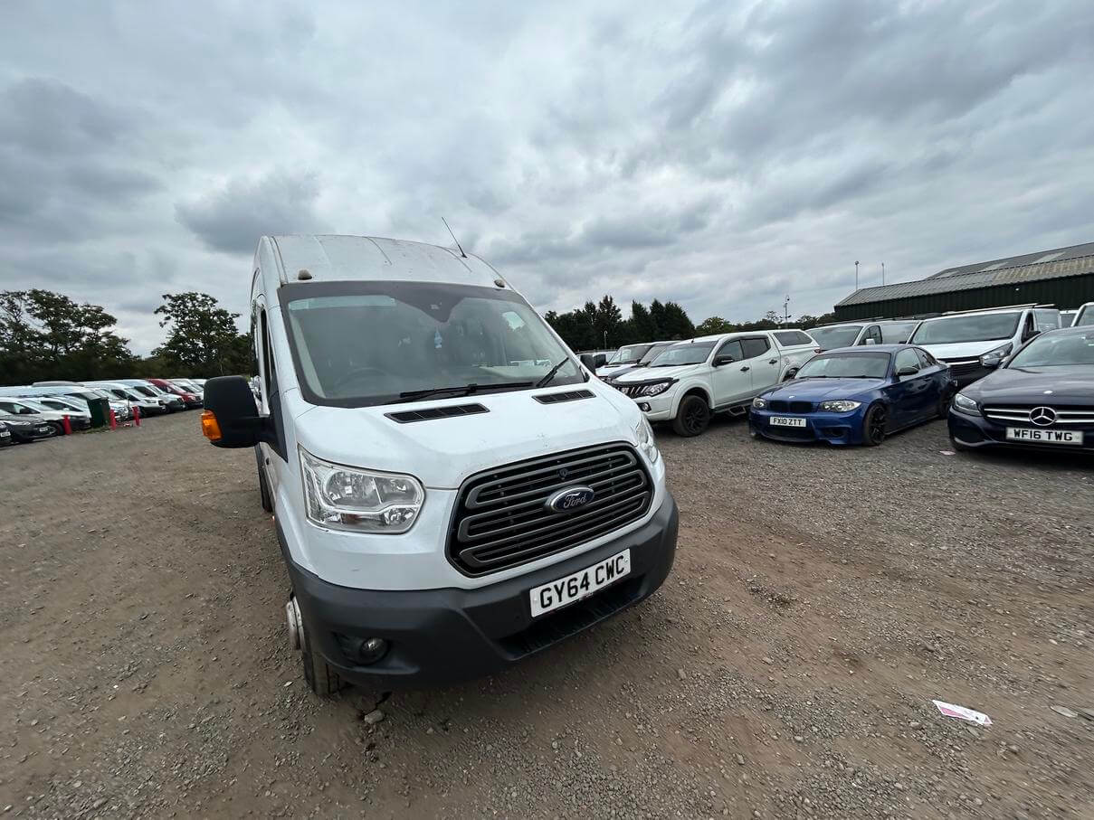 64 Plate Ford Transit Trend 17 seater minibus Euro 6 ULEZ compliant 78k  No Vat