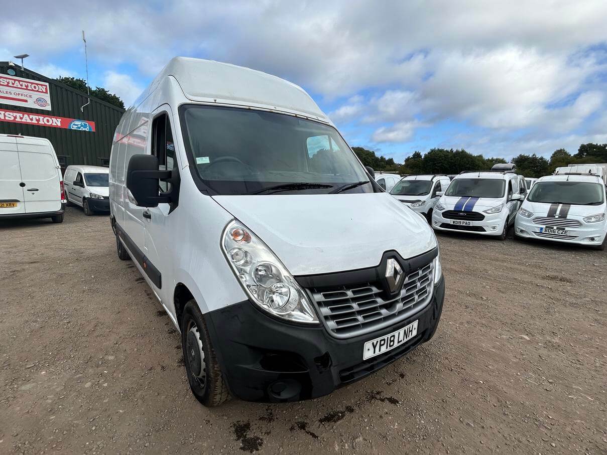 2018 Renault Master Lh35 Energy 2.3 Dci starts drives easy repair Euro 6 No Vat