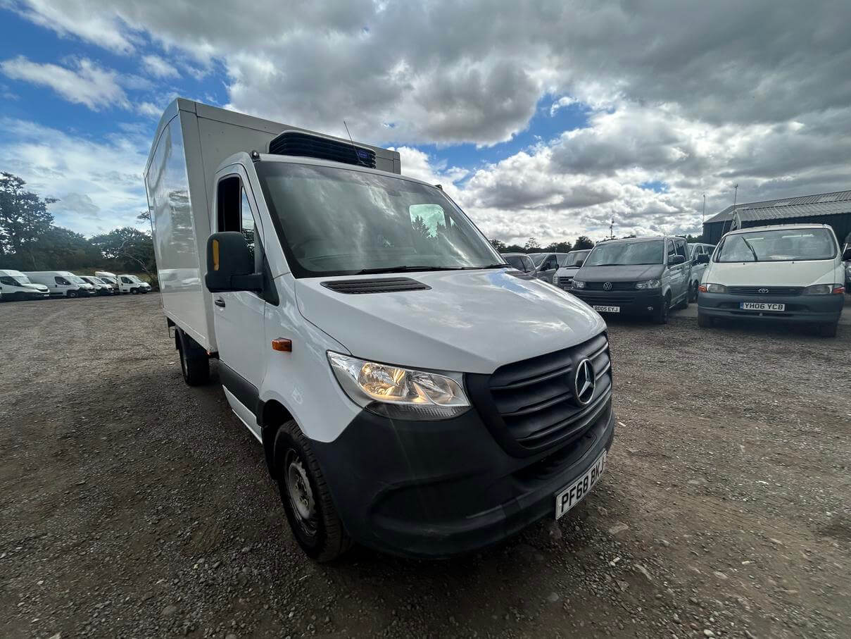 68 Plate Mercedes Sprinter 314 2.2 Fridge Van 102K 12 Months Mot Euro 6 No Vat