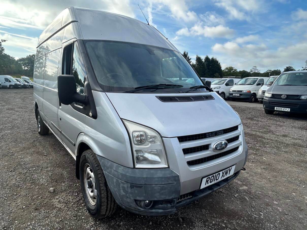 2010 Ford Transit 2.4 tdci 115 T350 Lwb high top 12 months mot Trend Rwd No Vat