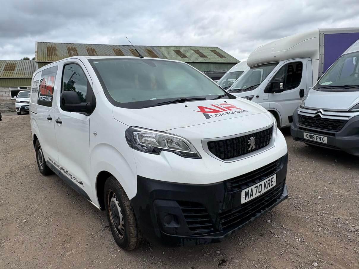 70 Plate Peugeot Expert Dispatch 73k miles engine repair 1.5 Hdi crewcab Vat Inc