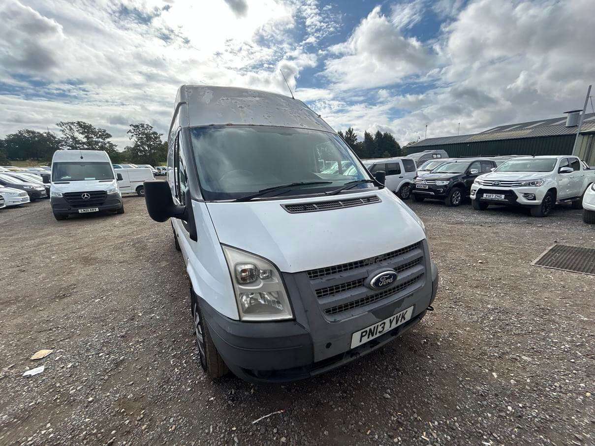 2013 Ford Transit 2.2 125 T350 Rwd starts drives needs head gasket repair No Vat