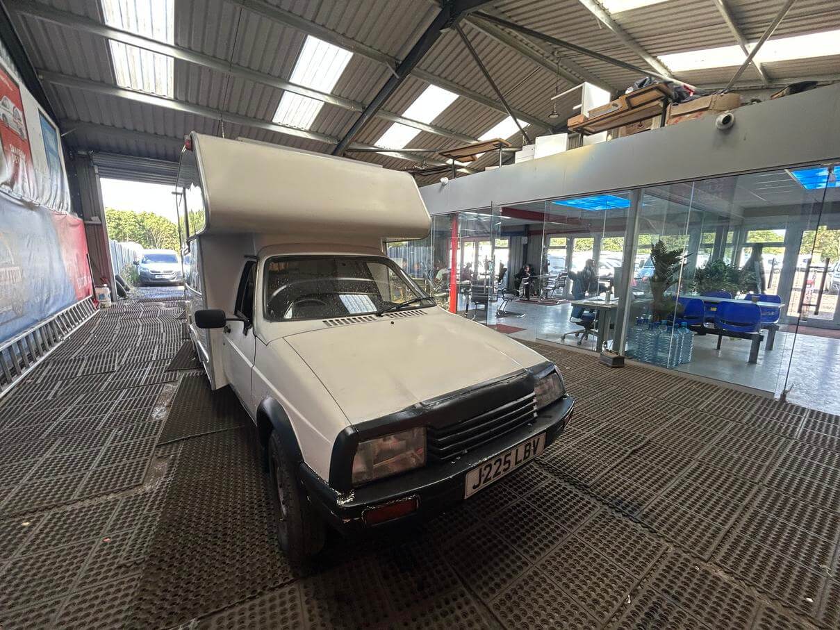 1992 Citroen Visa C 15D Romahome camper Motorhome needs head gasket repair moted