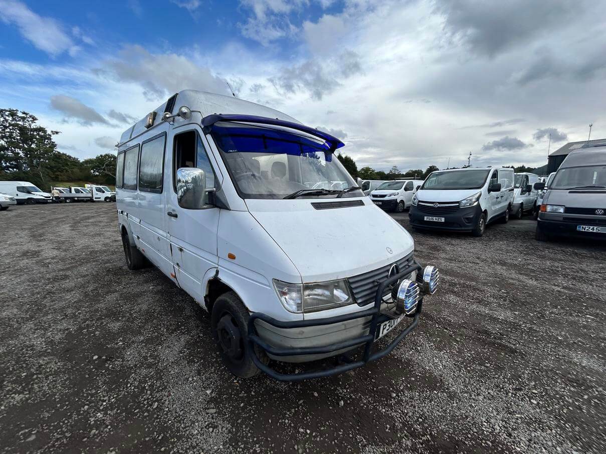 1997 Mercedes Sprinter 412D 2.9 tdi automatic 12 months mot ideal camper No Vat