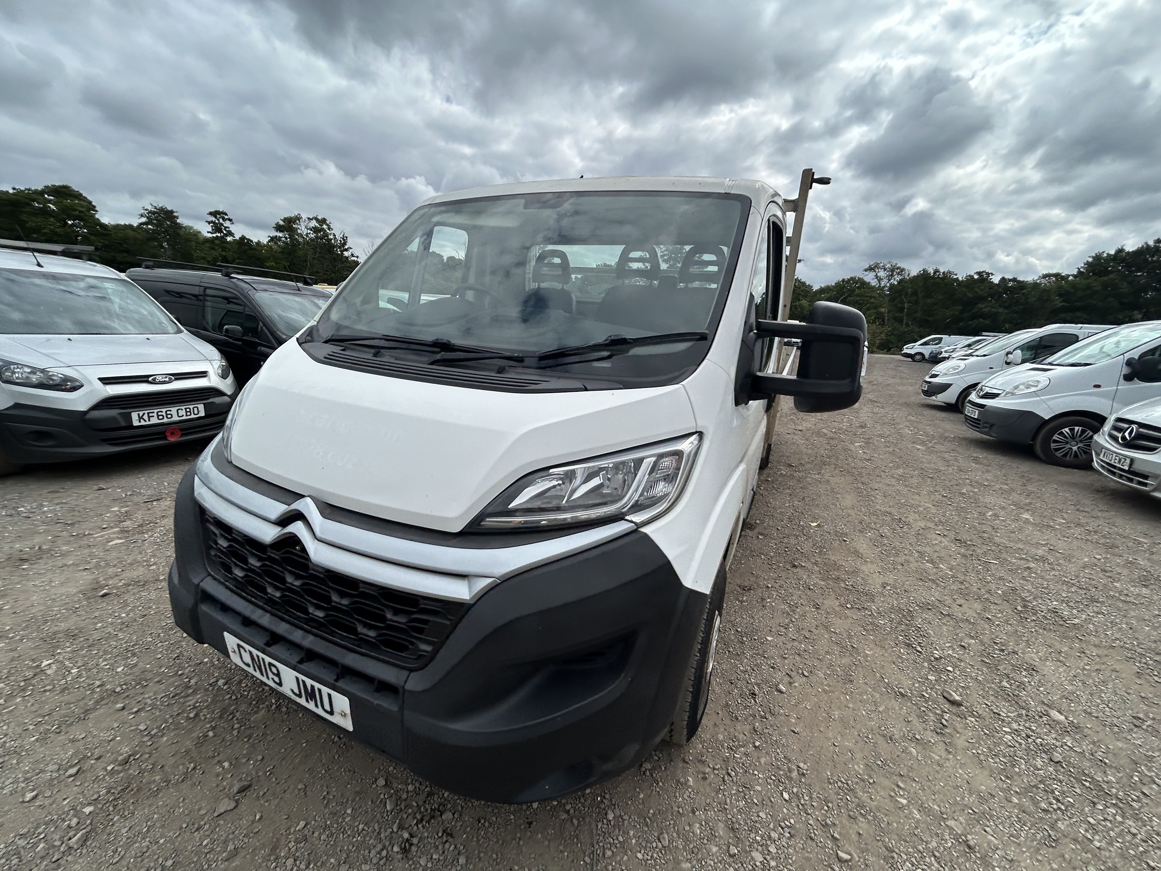 2019 Citroen Relay 35 L3 Blue 2.0 Hdi flat bed dropside pickup Euro 6 No Vat
