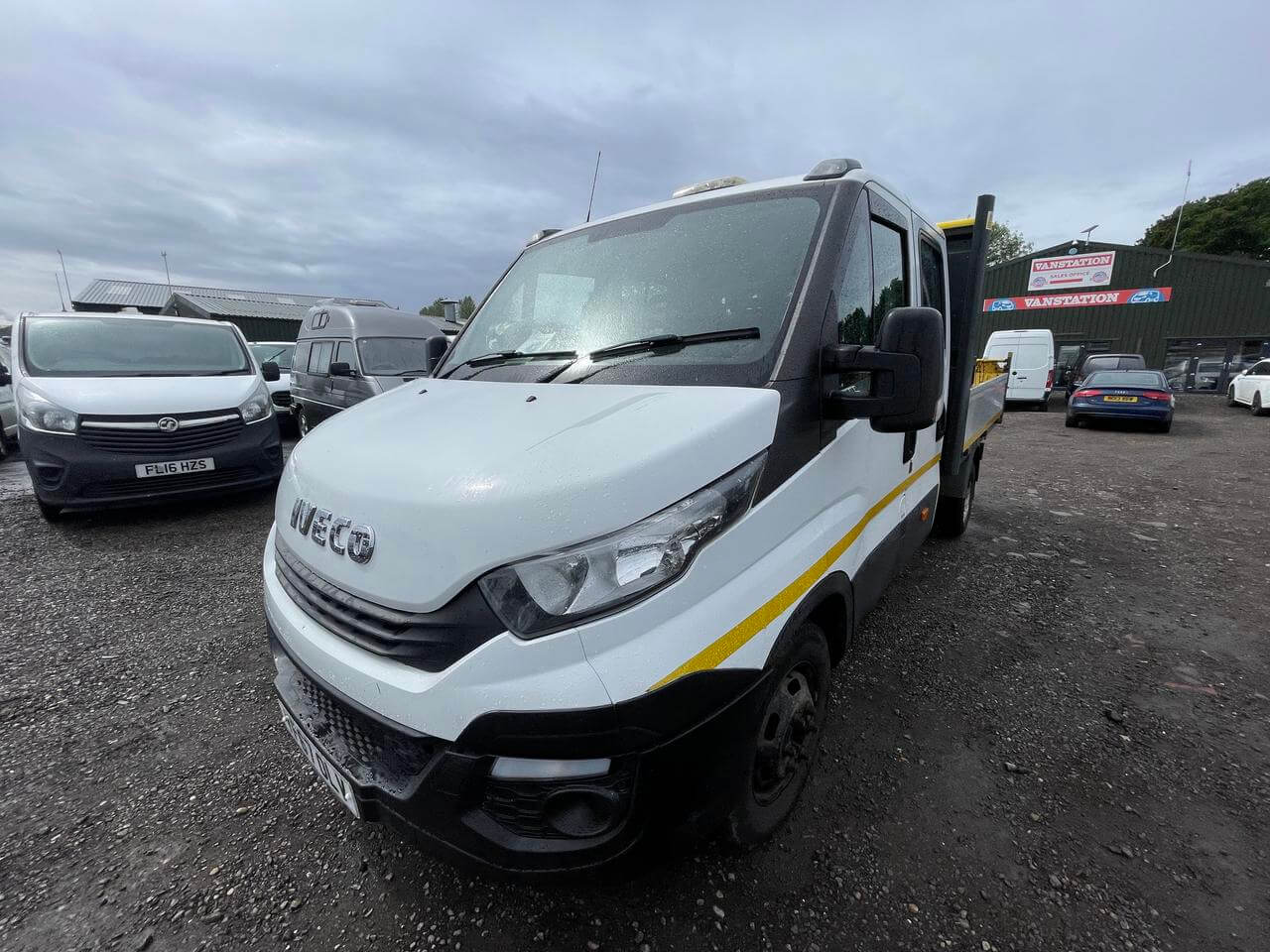 67 Plate Iveco Daily 35C14D tipper 76k miles minor repair drives Euro 6 No Vat