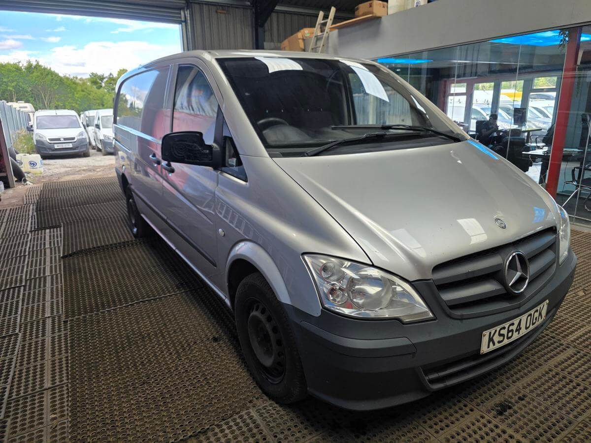64 Plate Mercedes Vito 113 2.2 Cdi silver great spec 12 months mot NoVat bargain