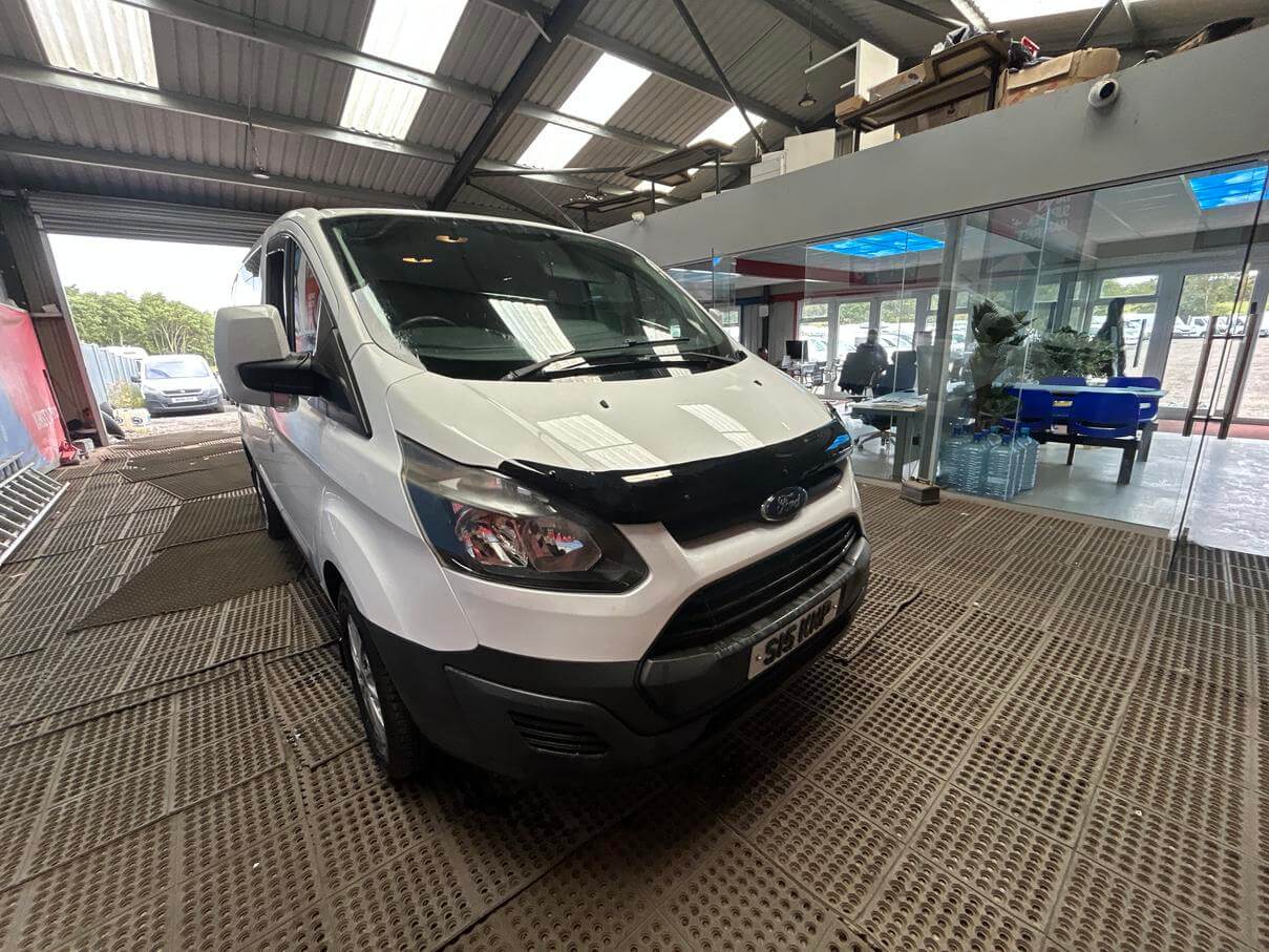 2016 FORD TRANSIT CUSTOM 290 2.2 ECO-TECH FACTORY FITTED CREW CAB NO VAT BARGAIN