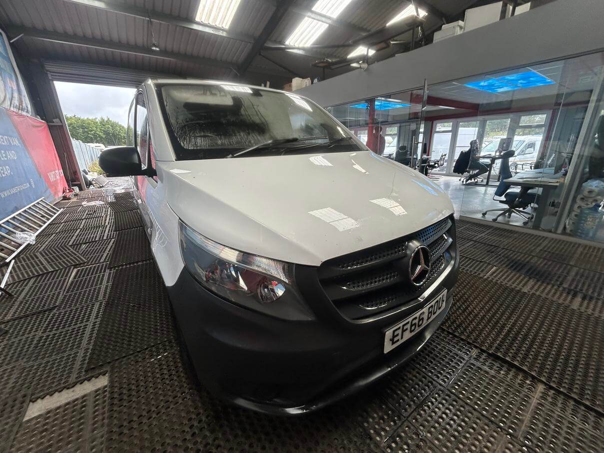 66 Plate Mercedes Vito 114 Bluetec 2.2 12 Months Mot 110k Euro 6 No Vat Bargain