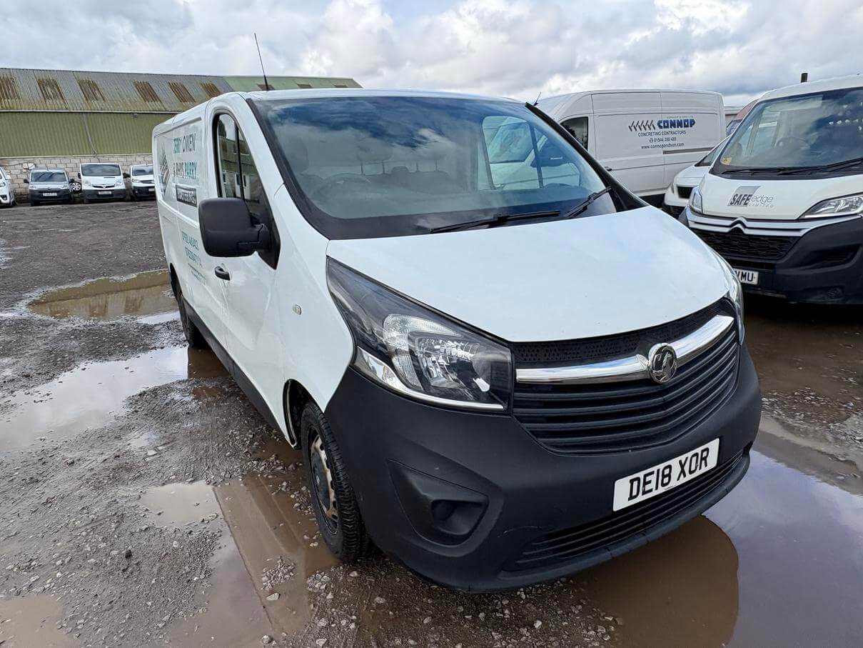 2018 Vauxhall Vivaro Trafic 1.6 Cdti Euro 6 none runner engine knocking No Vat