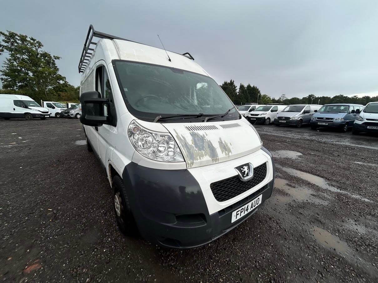 2014 Peugeot Boxer Relay L3H2 Professional 2.2Hdi 12 months mot roof rack No Vat