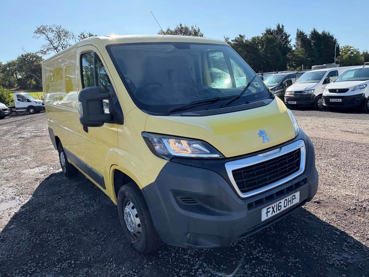 2016 Peugeot Boxer Relay Transit L1H1 2.0 Hdi swb yellow long mot No Vat bargain