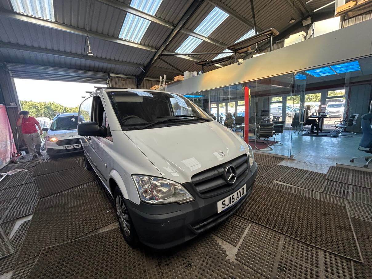 2015 Mercedes Vito Transit 113 2.2 Cdi long mot twin side doors No Vat bargain