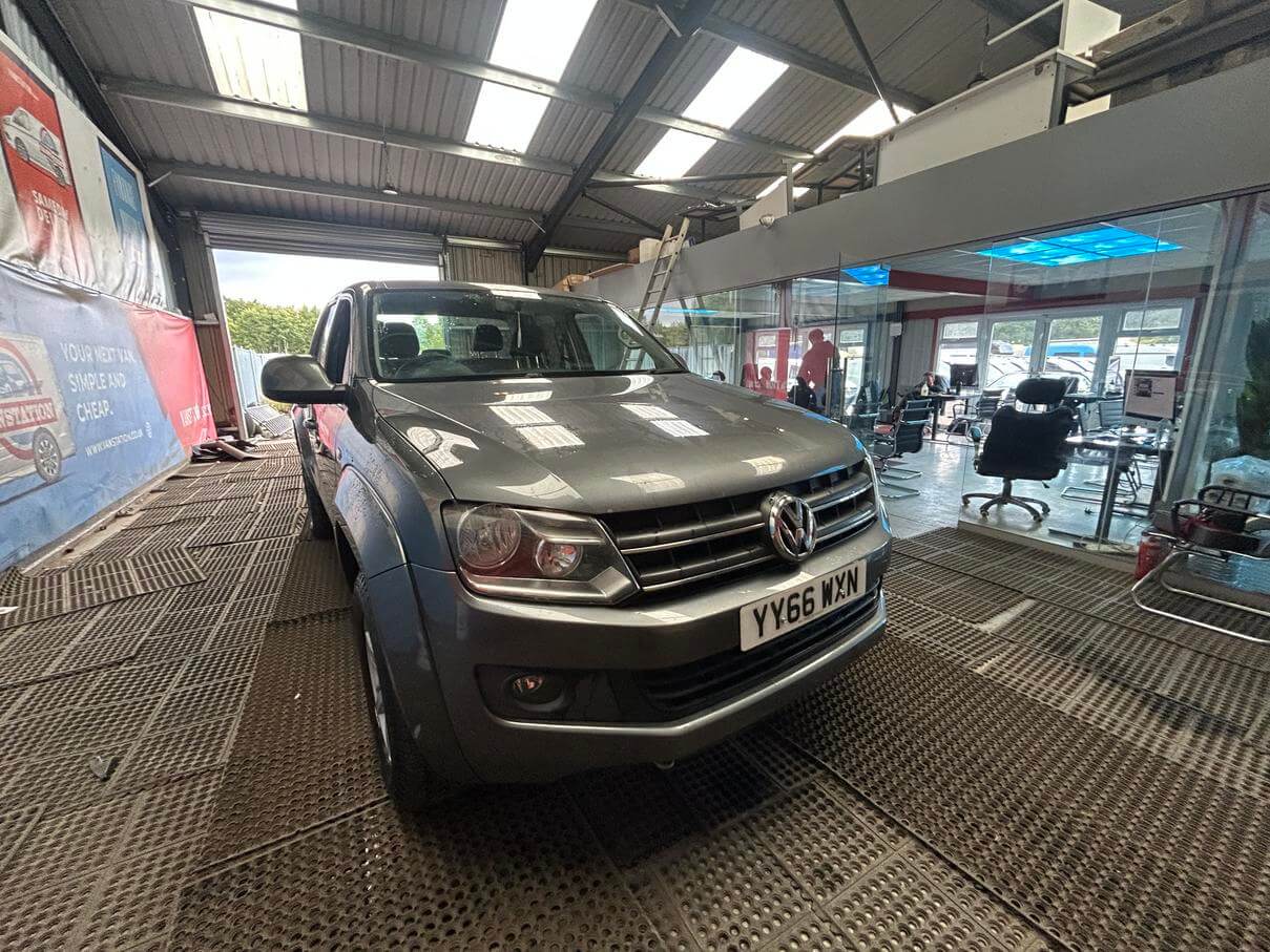 66 Plate Volkswagen Amarok Trendline Tdi 4Motion Double Cab ulez No Vat Bargain