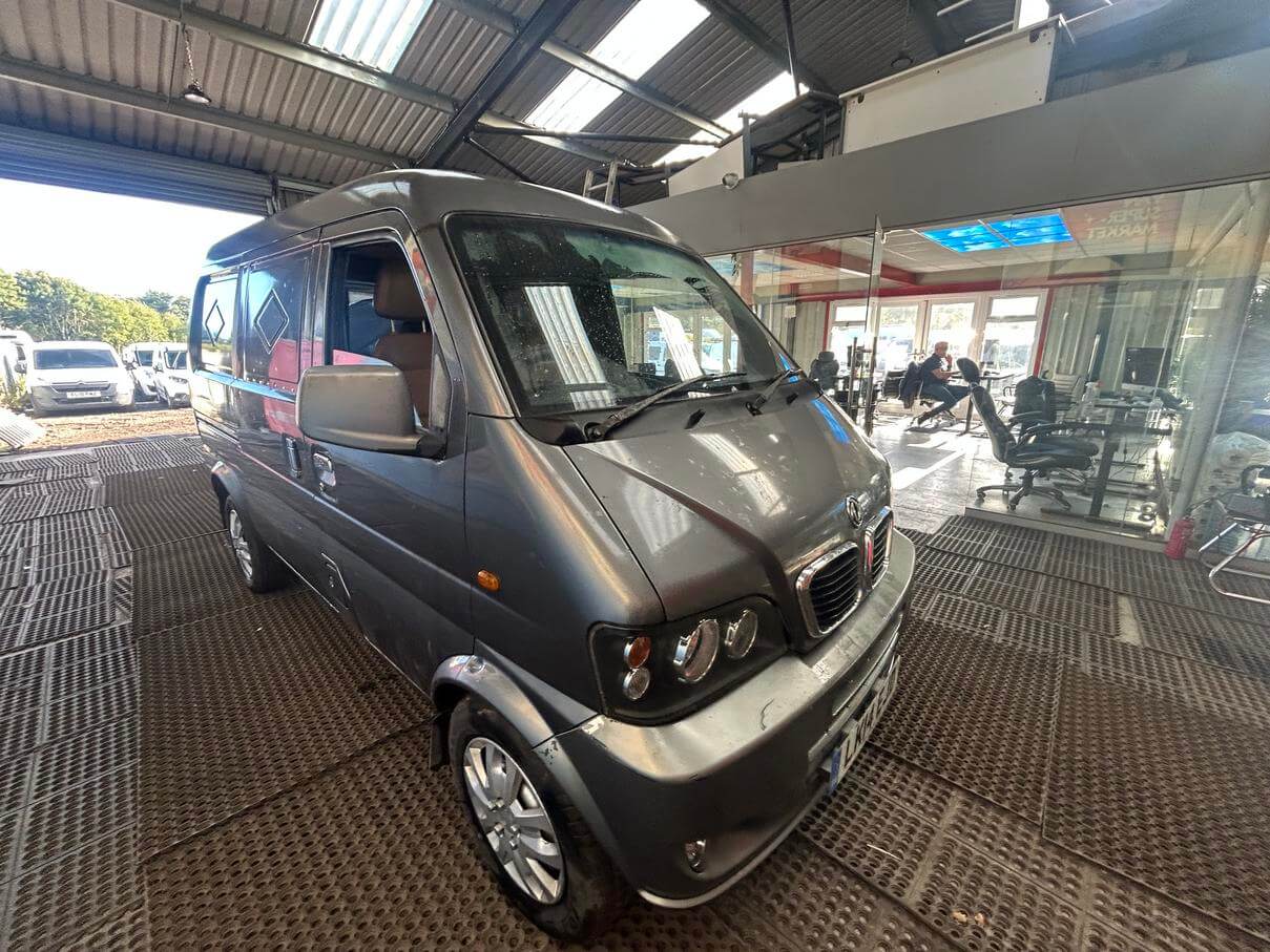 2014 DFSK load hopper rascal small van micro camper silver moted 54k miles ULEZ