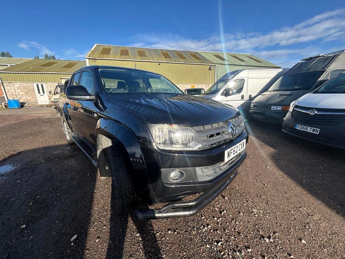 62 Plate Volkswagen Amarok Highline 4Motion Double Cab needs engine repair NoVat