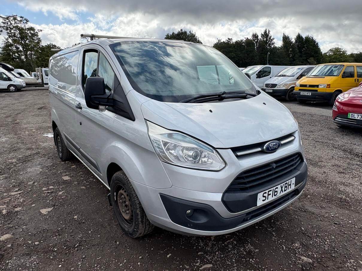 2016 Ford Transit Custom 270 2.2 Tdci Trend Etech In Silver No Vat Moted Bargain