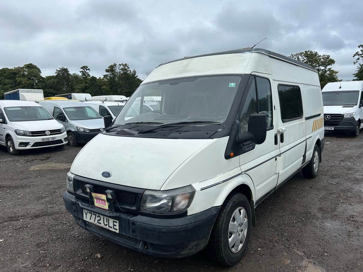 2001 Ford Transit 350 Lwb 2.4 Tddi camper conversion 12 months mot NoVat bargain